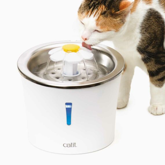 Catit 2.0 Stainless Steel Flower Fountain