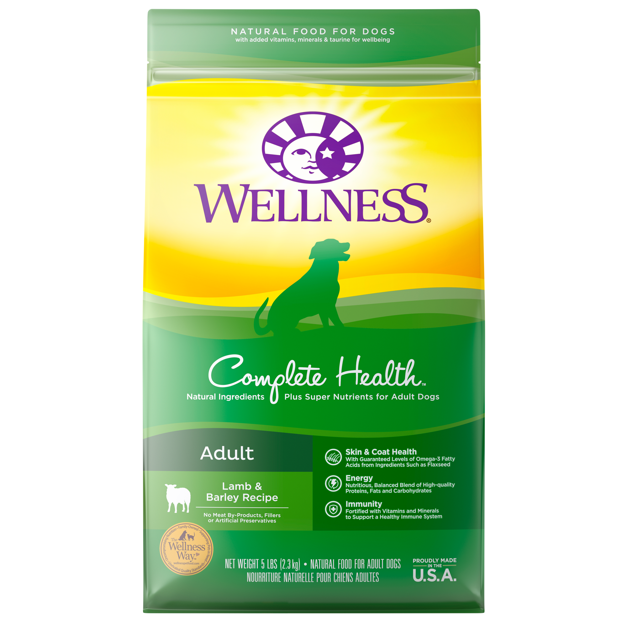 Wellness Complete Health - Adult Lamb Recipe Dry Dog Food