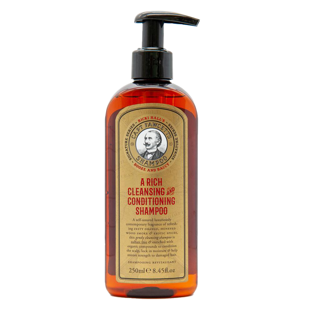 Captain Fawcett Shampoo Ricki Hall's Booze & Baccy