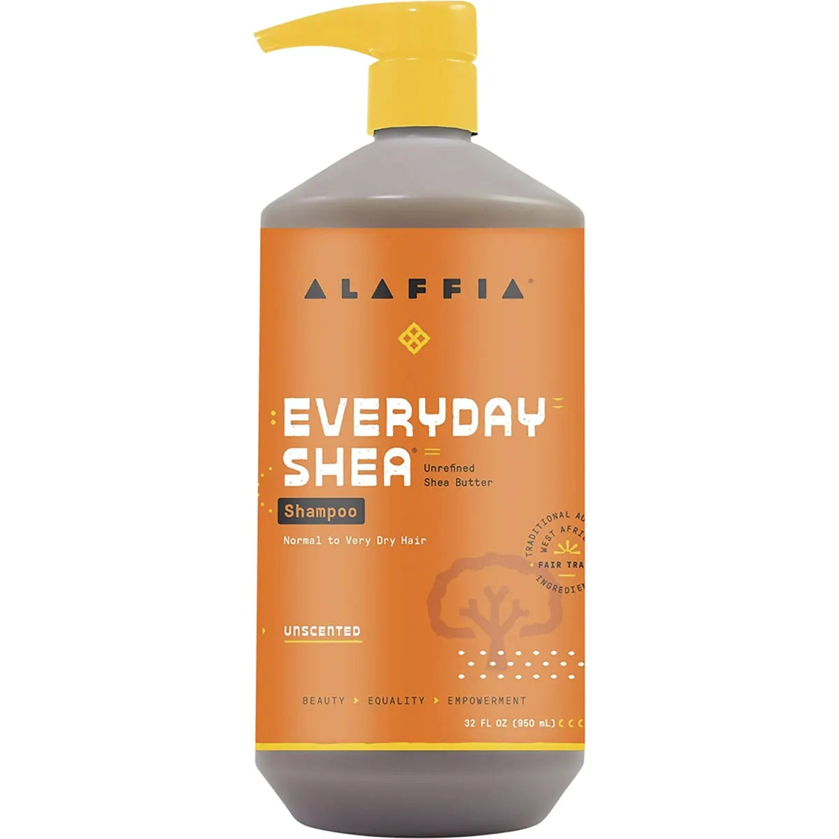 ALAFFIA Everyday Shea Unscented Shampoo 950ml