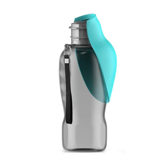 800ml Portable Dog Water Bottle For Big Dogs Green 800ml