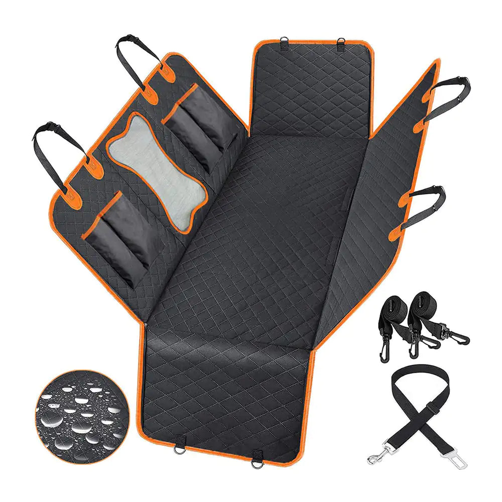 Back Seat Dog Mat Black