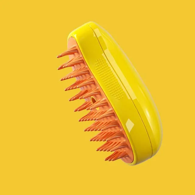 Cat Steam Brush Yellow None