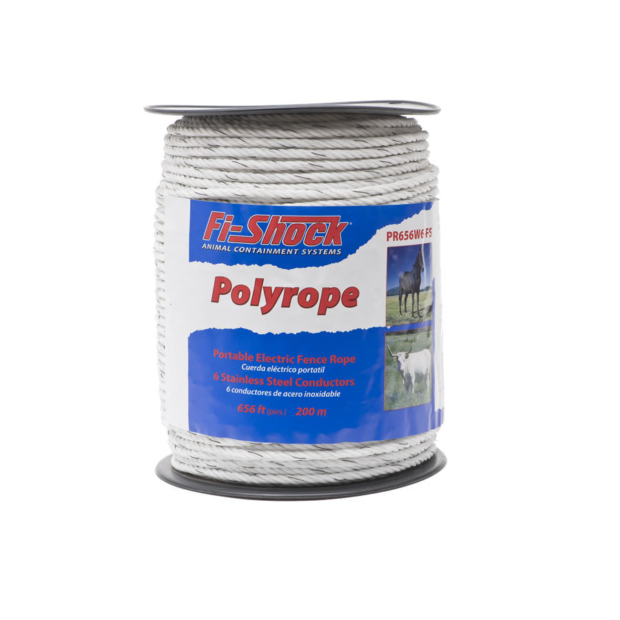 Fi-Shock PR656W6-FS 6-Strand Polyrope, 656'