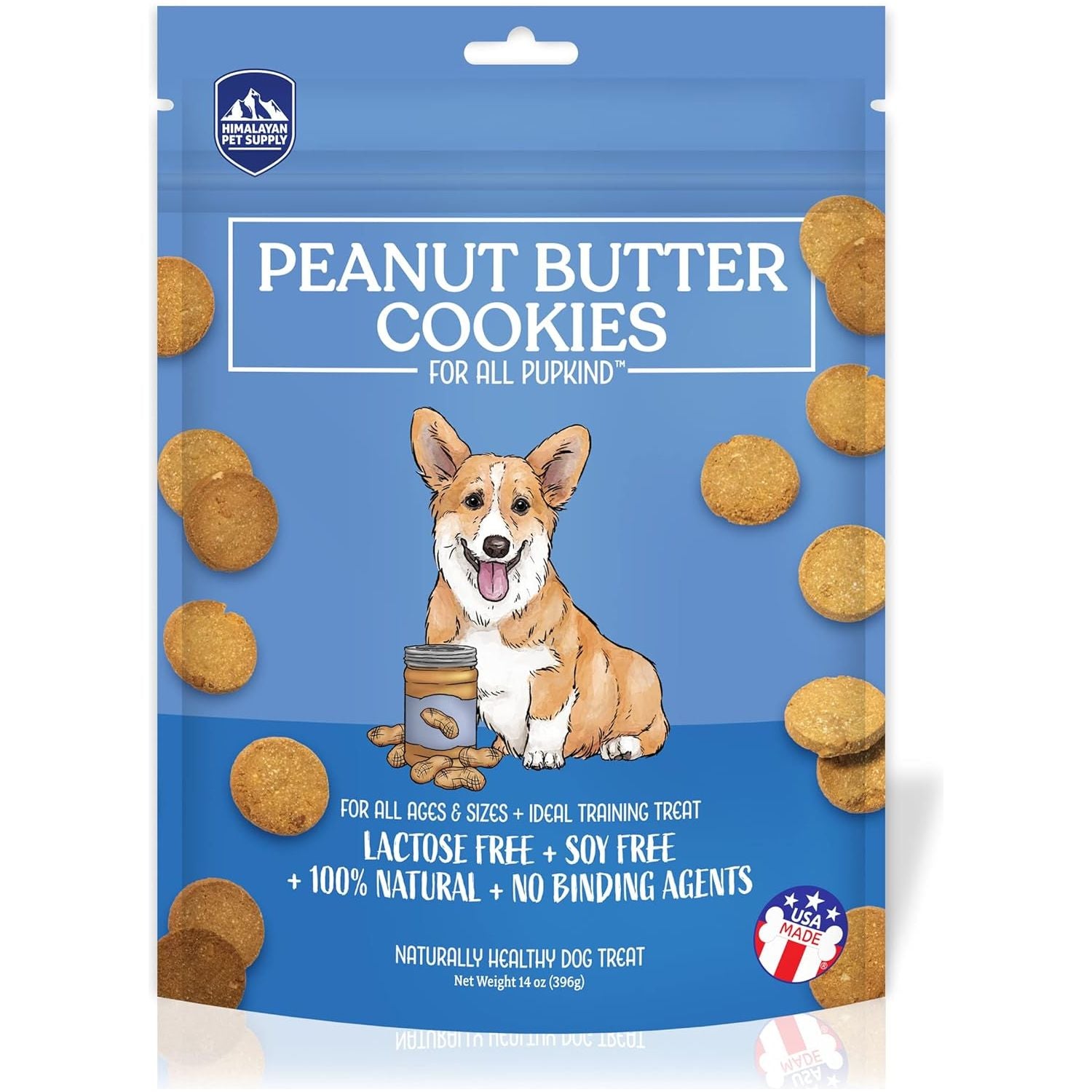 Himalayan Pet Supply Peanut Butter Cookies 14 oz