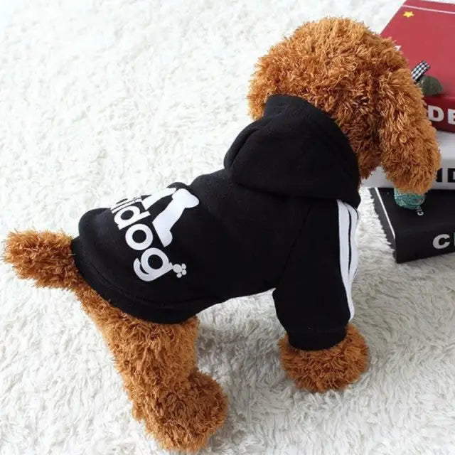 Dog Hoodies Black S 0.7-1.4kg