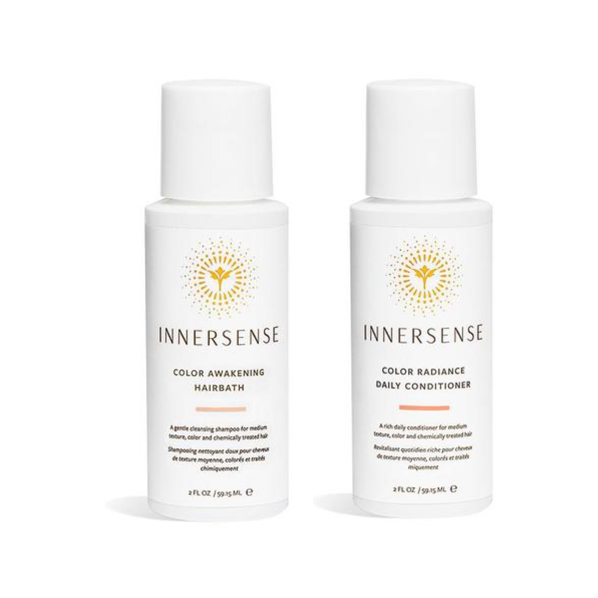 Innersense Color Awakening Hairbath + Radiance Conditioner 2oz