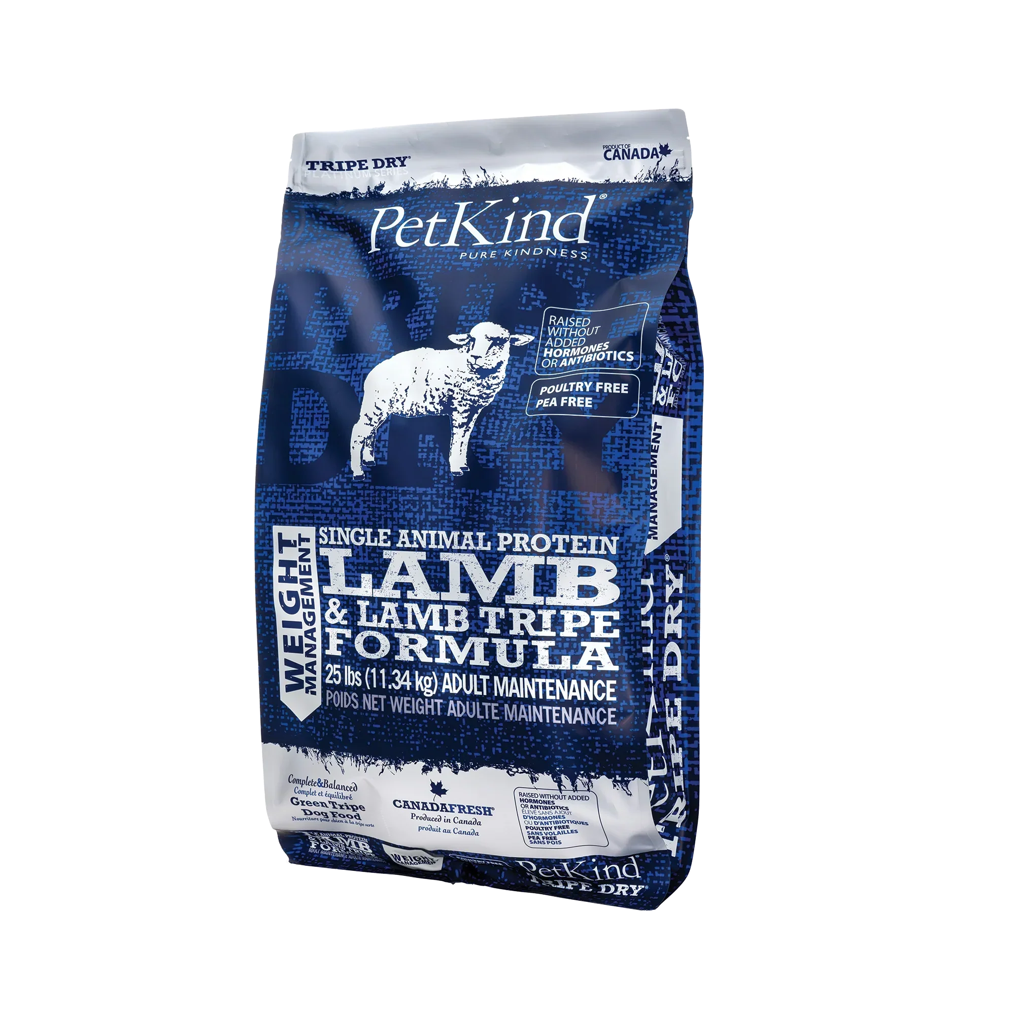 PetKind - Tripe Dry Single Animal Protein Lamb & Lamb Tripe Weight Management Formula 2.72kg