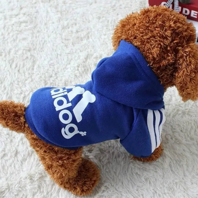 Dog Hoodies Dark Blue 5XL 14-18kg